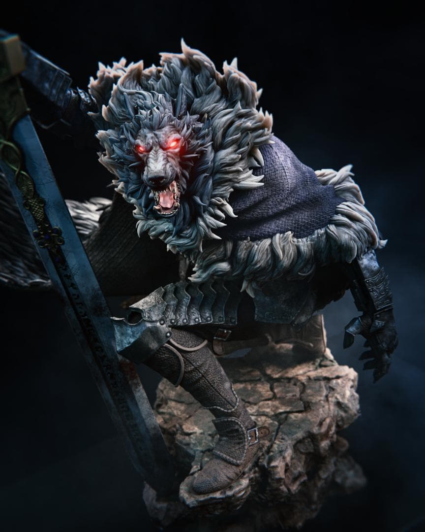 1/6　未塗装 未組立　フィギュア　ガレージキット　ブライヴ　エルデンリング