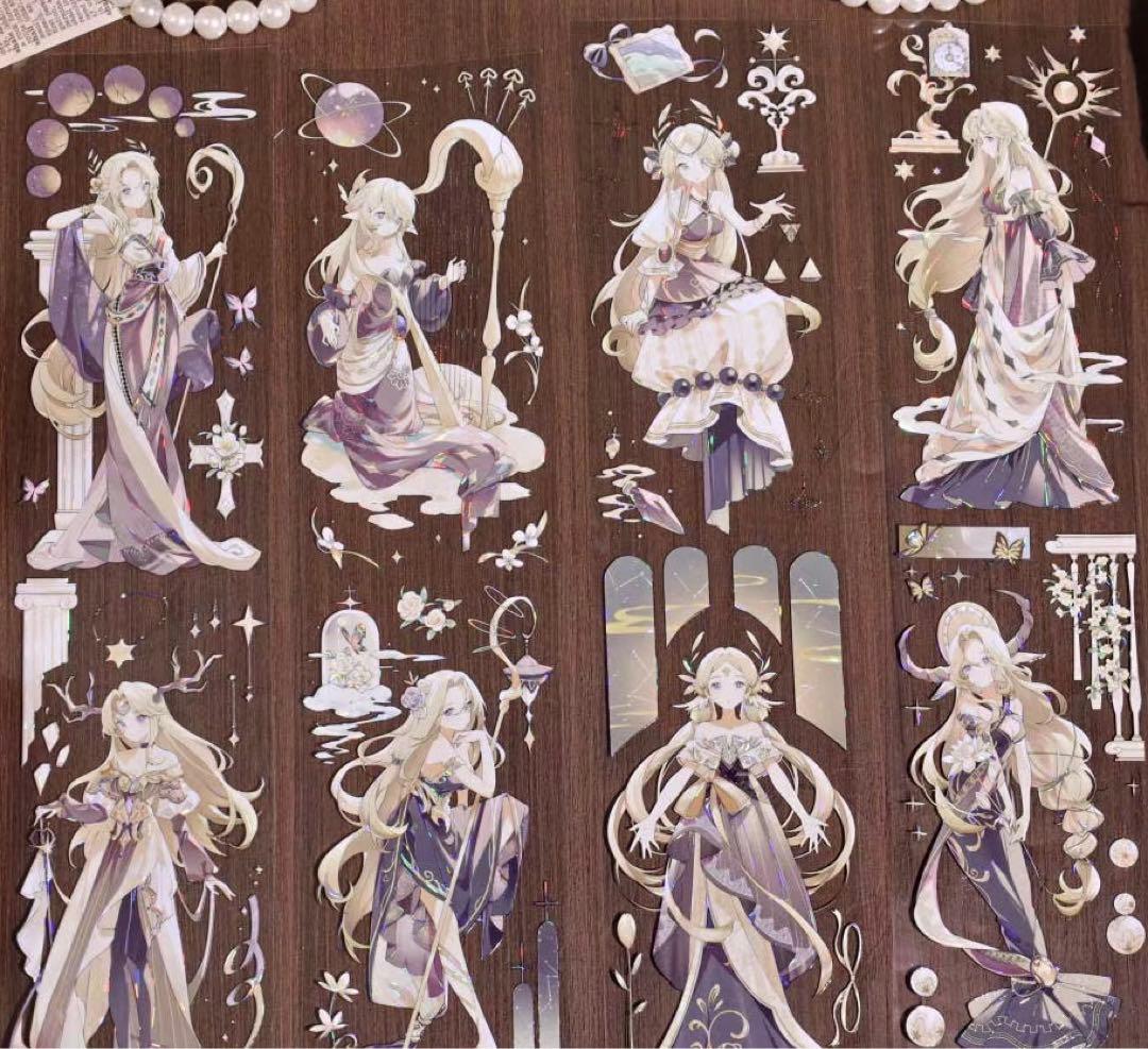 海外マスキングテープ 巻売り 神約 人物マスキングテープ 176