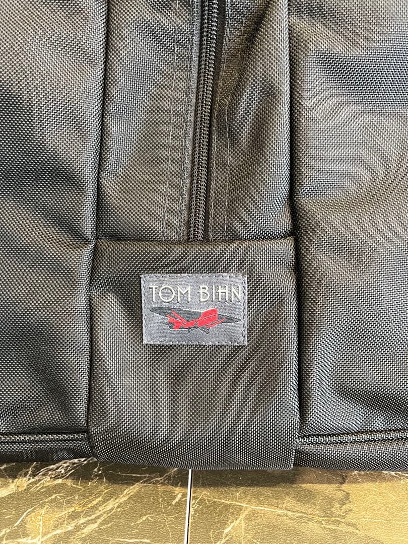 TOM BINH Pilot ブリーフケース Black Ballistic