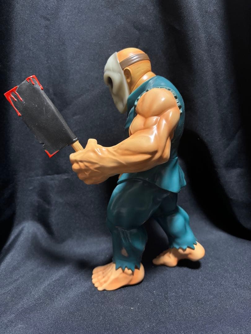 UNBOX INDUSTRIES スプラッターハウス2 蓄光 リック ソフビ