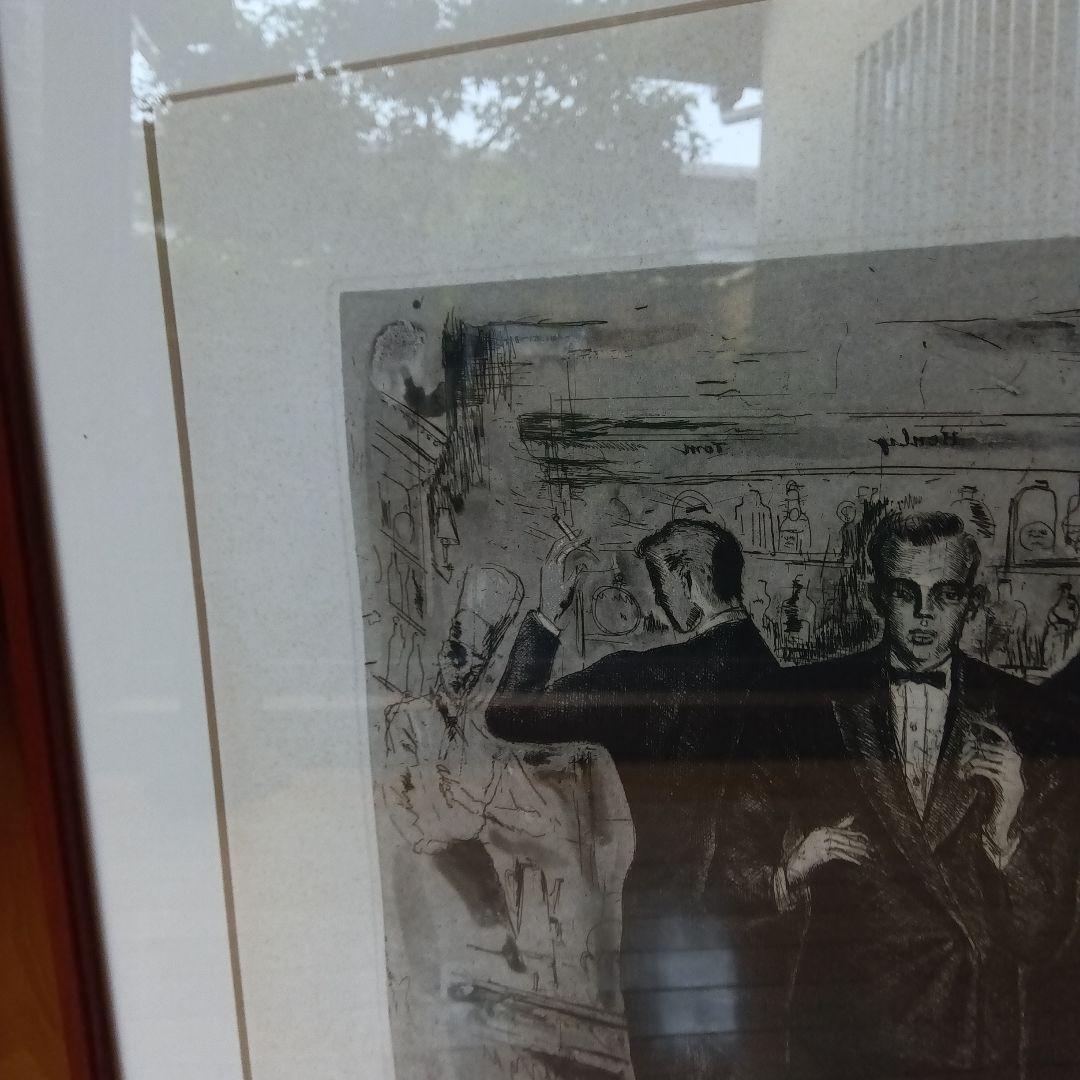 金子國義　金子国義　リトグラフ　サイン　署名　限定　ダンディズム