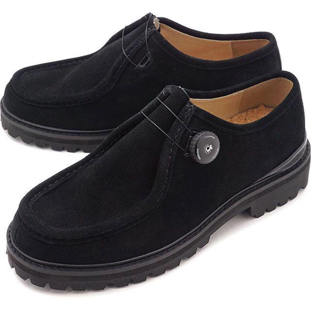 pg ピージー Knock2 ノック2 チロリアンシューズ　黒　ビブラム　メンズ