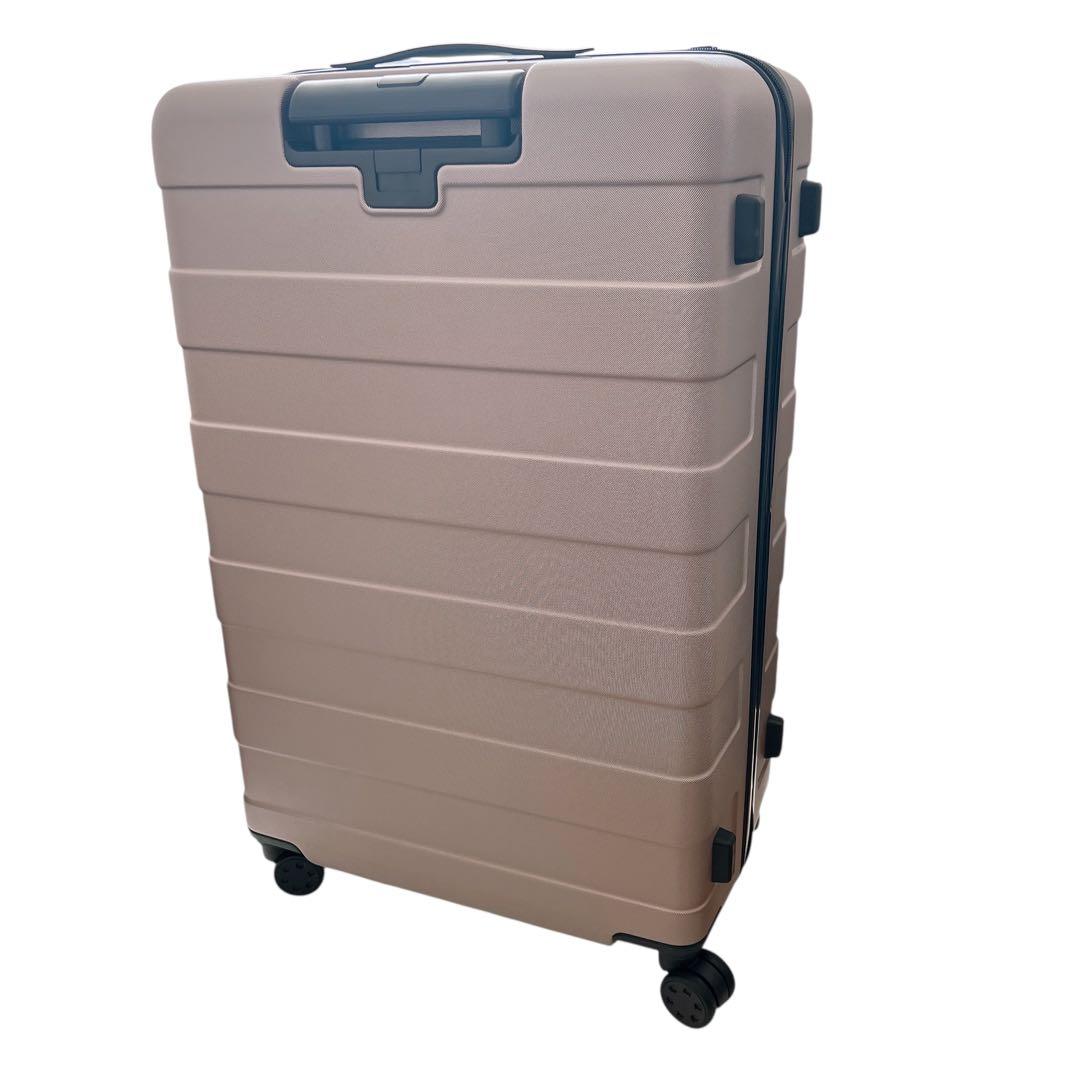 無印良品 キャリーバーの高さを自由に調節できる　ハードキャリーケース　88L ①