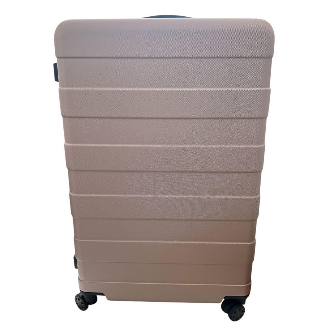 無印良品 キャリーバーの高さを自由に調節できる　ハードキャリーケース　88L ①