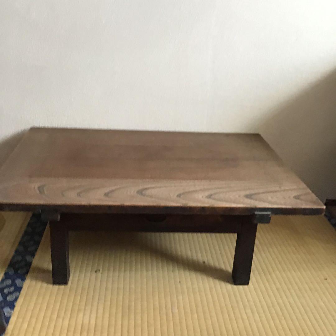 木製 座卓　古民具　トロトロ　机　明治時代
