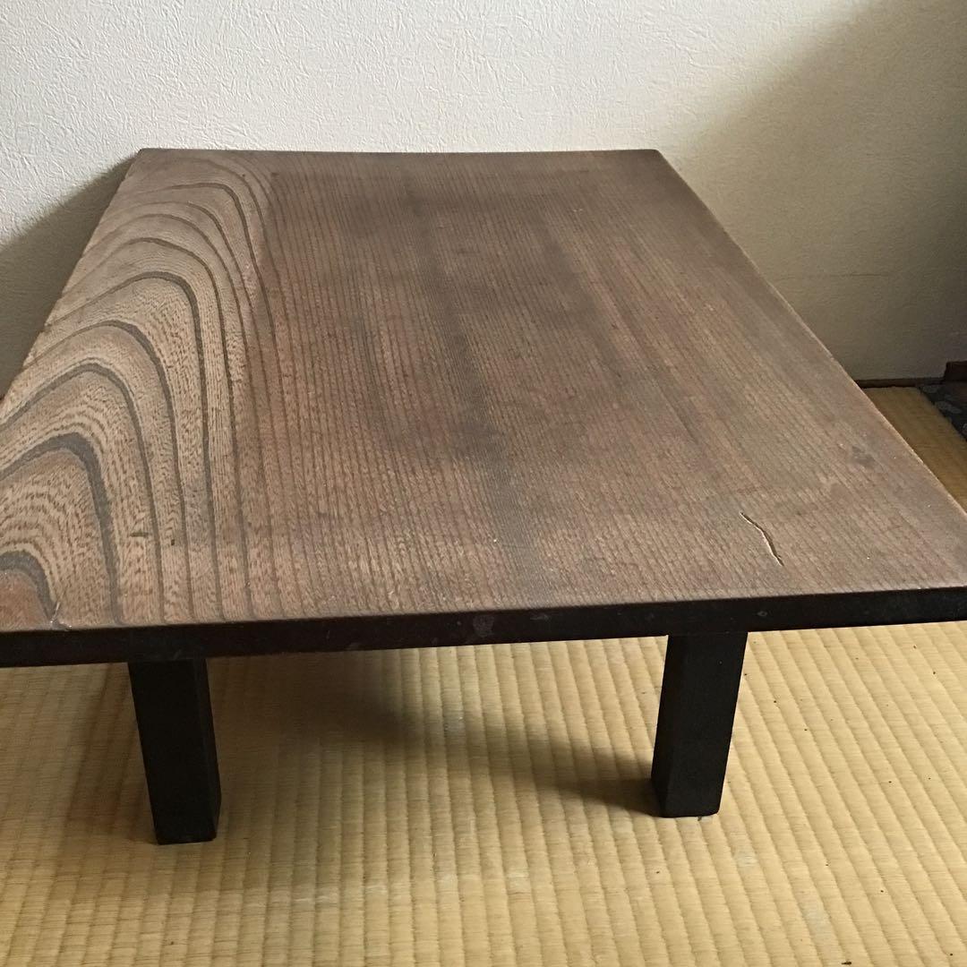 木製 座卓　古民具　トロトロ　机　明治時代