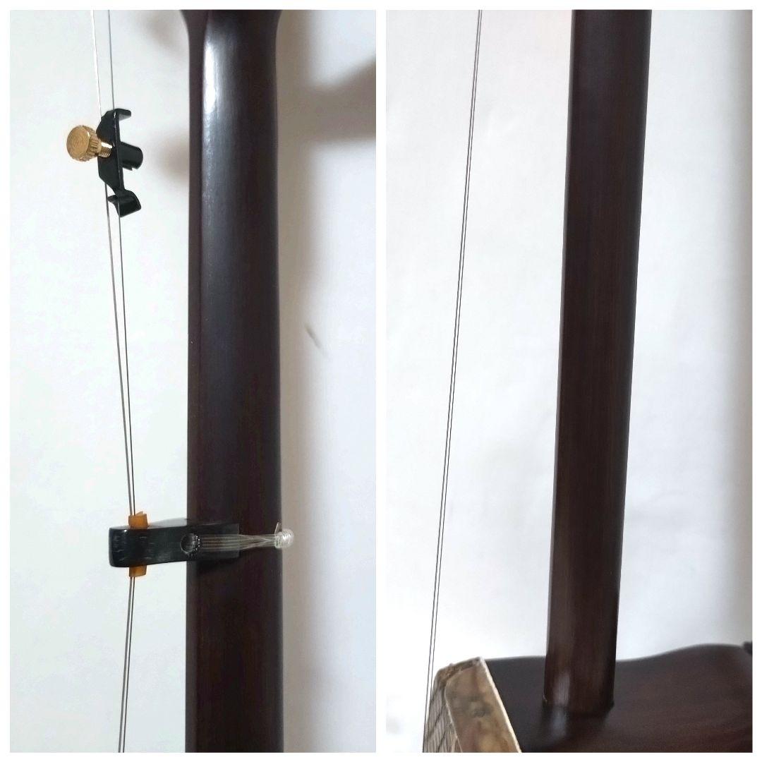 二胡　紅木　ヘビ皮　中国無錫　蘇州製　古月琴坊　萬其興　二胡姫　初心者セット