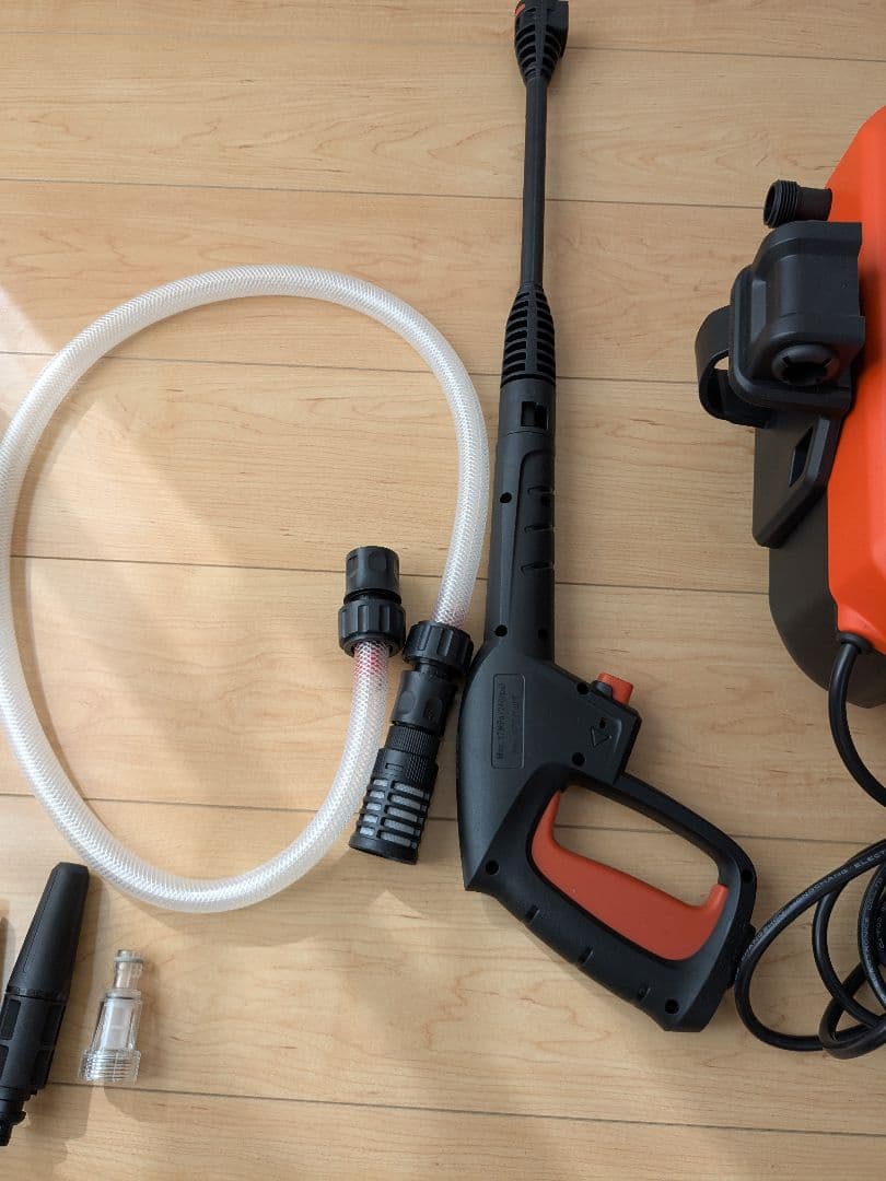 『R i k u ha』ブラックアンドデッカー コンパクト高圧洗浄機