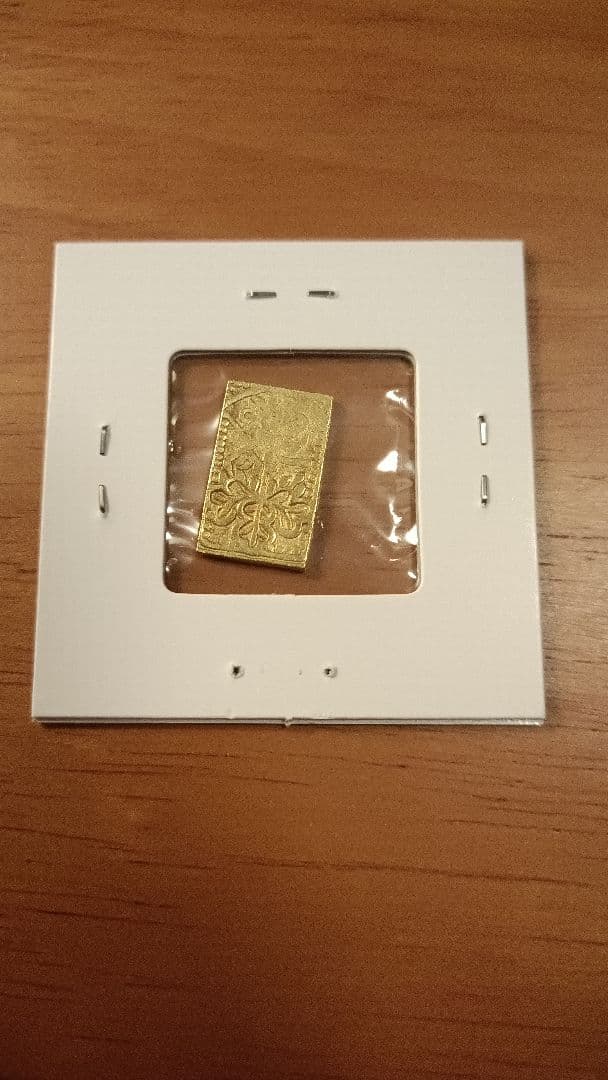 慶長一分判金　4.45g　前期・古鋳タイプ　金貨