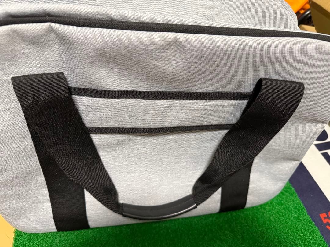 Jones ボストンバッグ グレー ブラック　ほぼ未使用品　ゴルフバッグ