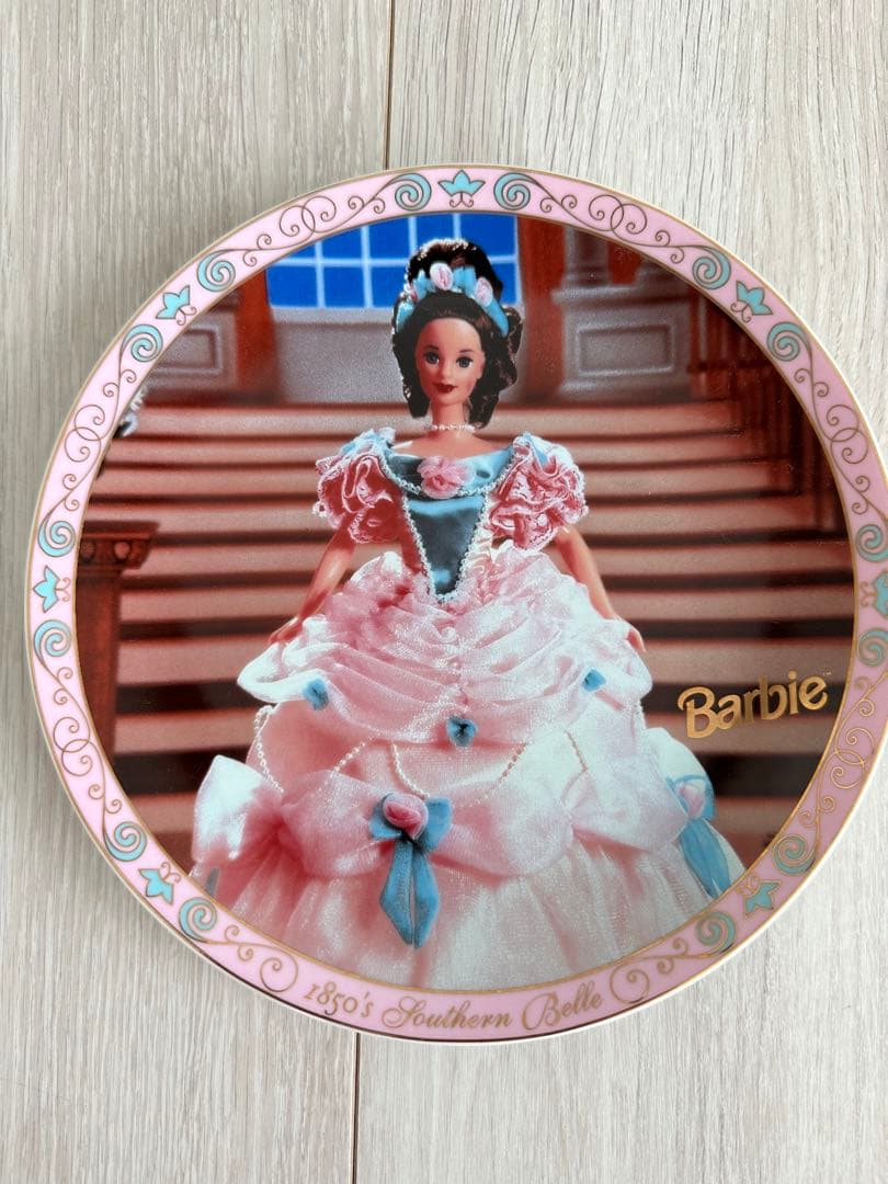1997年バービーBarbieヴィンテージ 皿プレート限定コレクション