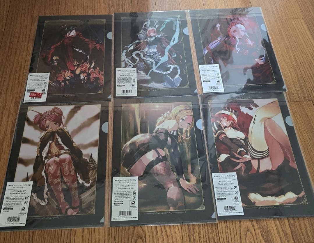 オーバーロード　クリアファイル　映画