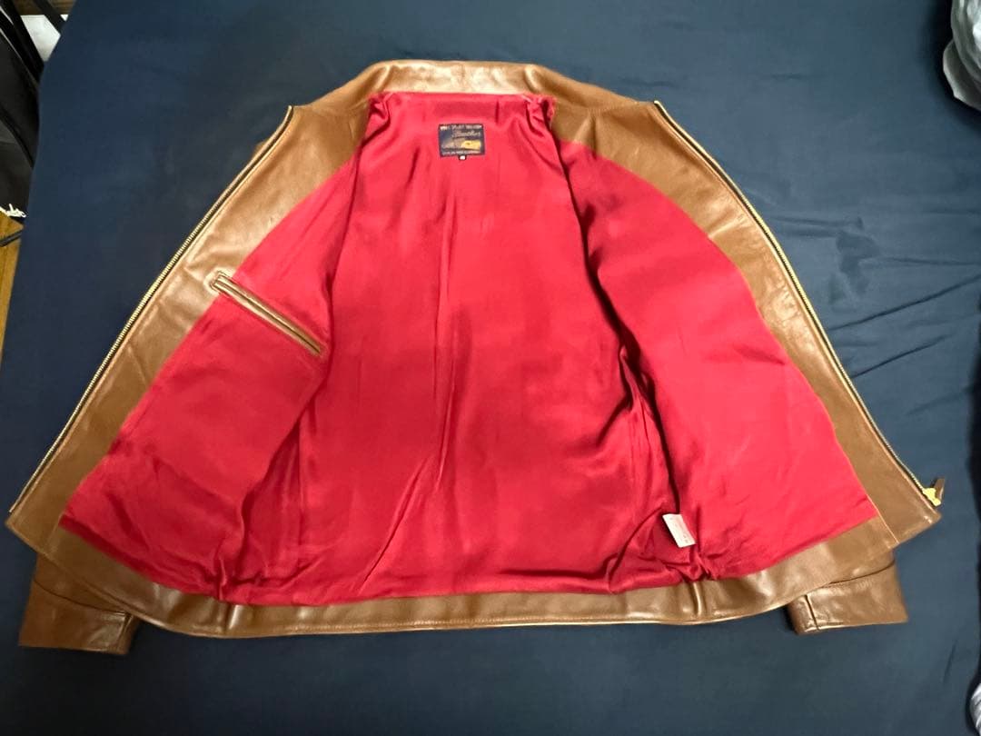 THE FLAT HEAD シングルライダースジャケット　サイズ42