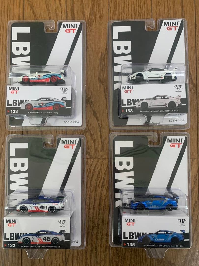 MINI GT LBWK ミニカー GT-R 22台セット 1/64