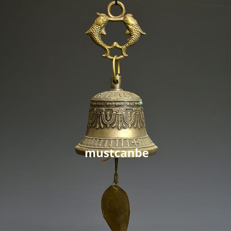 仏教美術品 銅鐘鈴 仏塔鈴 風鈴 法鈴 装飾品 工芸品 置物