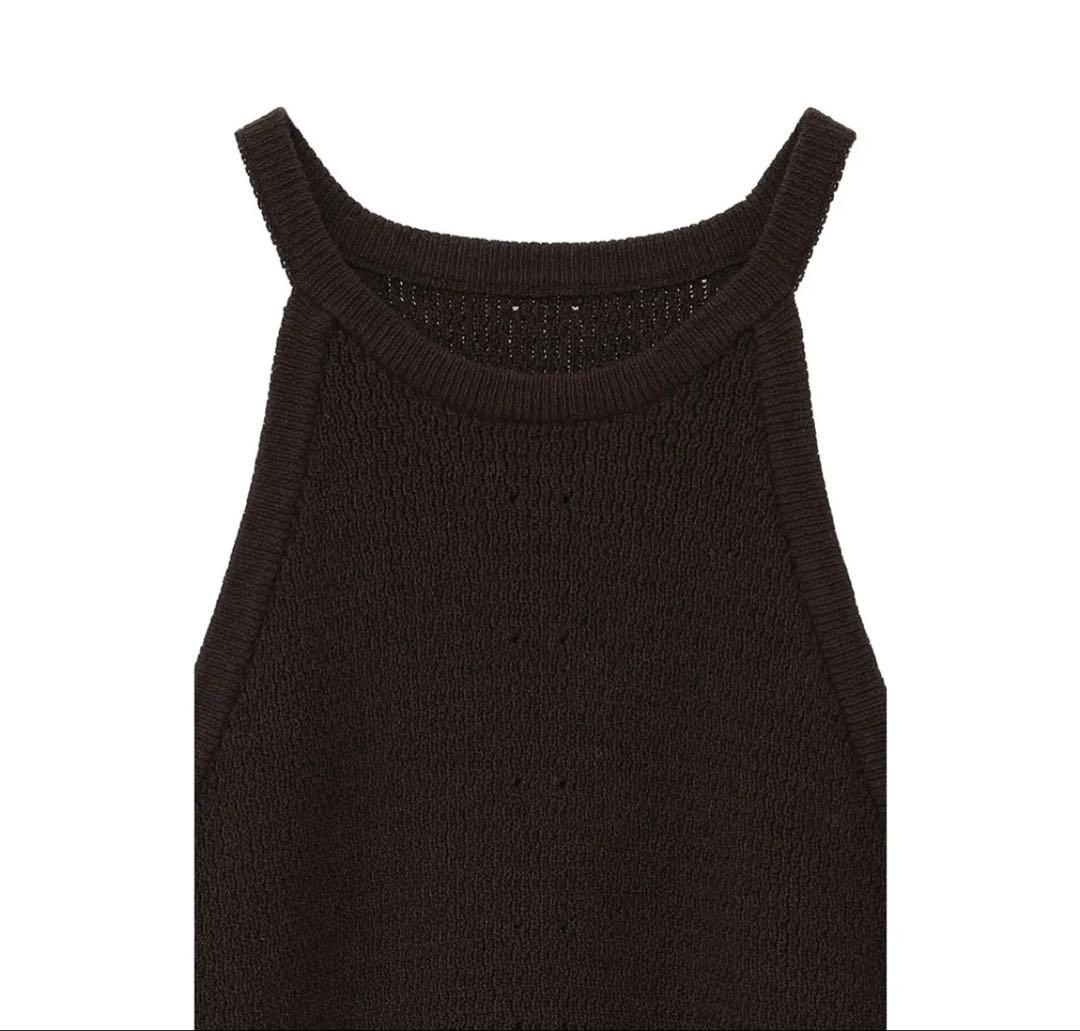 トップス CLANE AMERICAN SLEEVE KNIT TOPS