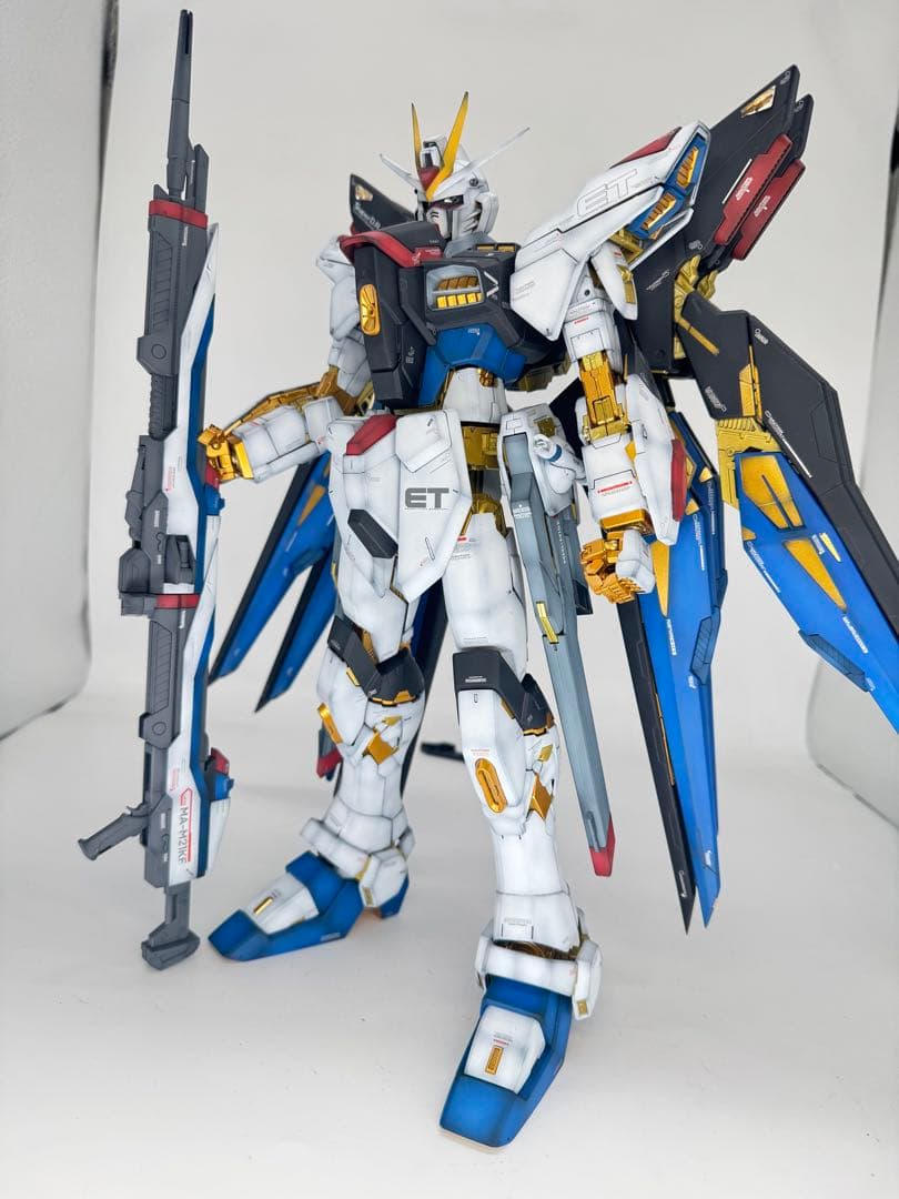 PG ストライクフリーダムガンダム　エアブラシ全塗装　完成品 ガンダムSEED