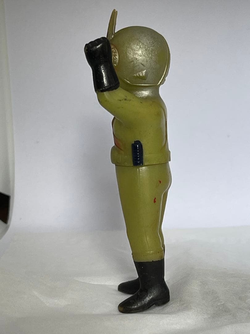 【大きな破損なし】ポピー　仮面ライダーX ミニソフビ　特撮　登場物　フィギュア