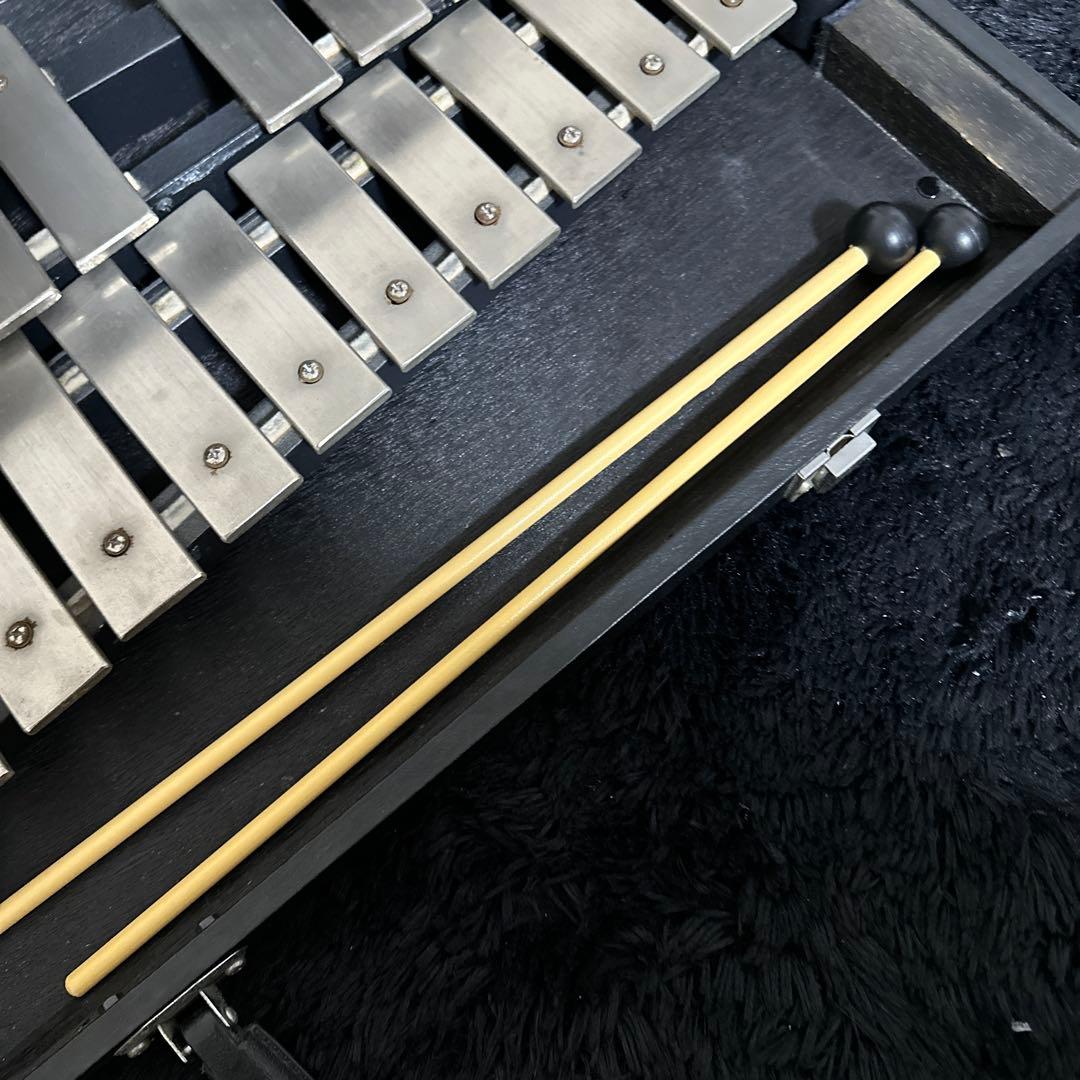 YAMAHA YG-250B グロッケンシュピール 鉄琴 ケース付属