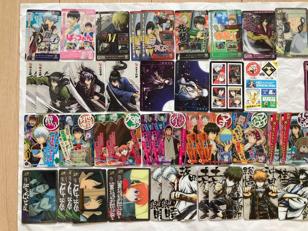 銀魂カードガム コレクション まとめ売り 141枚