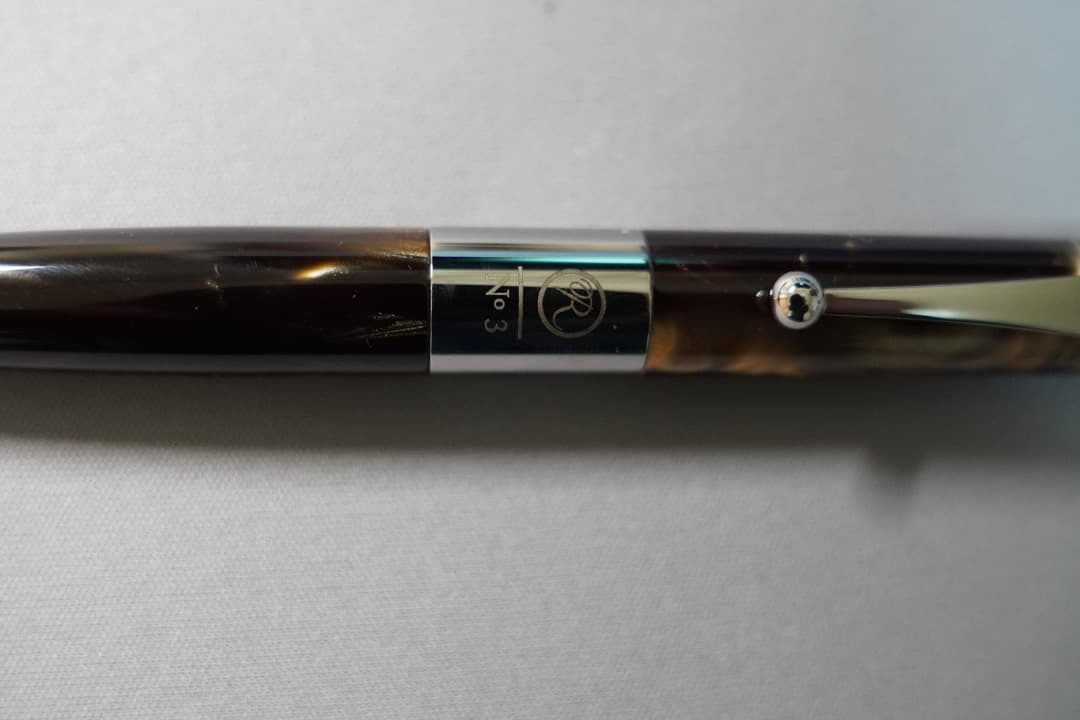 ロメオ 伊東屋 ROMEO Ｎｏ．３ボールペン 太軸 イタリアングレーＲ134