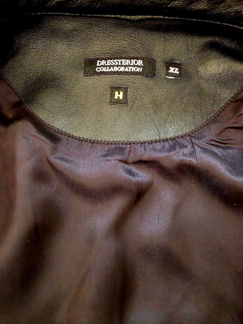 Z*a様 干場義雅×DRESSTERIOR レザーライダースジャケット 極美品