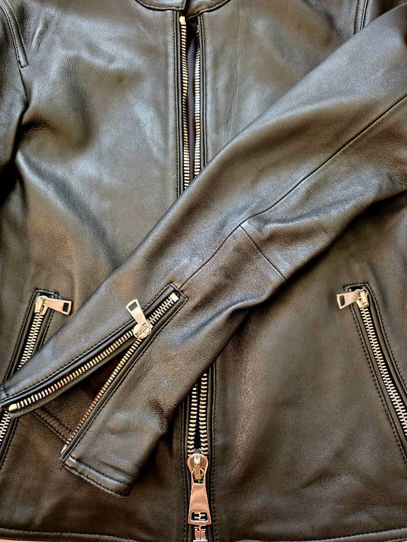 Z*a様 干場義雅×DRESSTERIOR レザーライダースジャケット 極美品