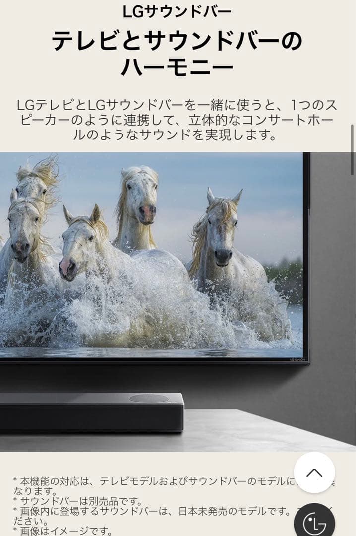 【新品】65V AI ThinQ 液晶テレビ webOS