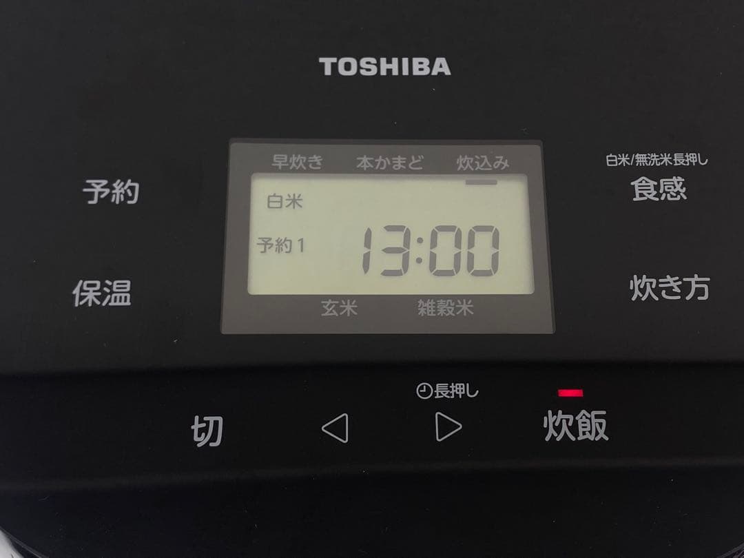TOSHIBA 東芝 IHジャー炊飯器 RC-10BHW 本体 2025年製