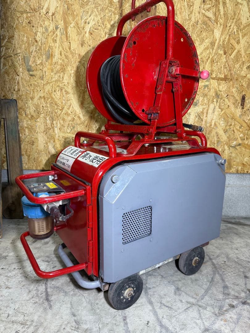 スーパー工業 高圧洗浄機 SEV-2108SSガソリンエンジンフルセット即使用可