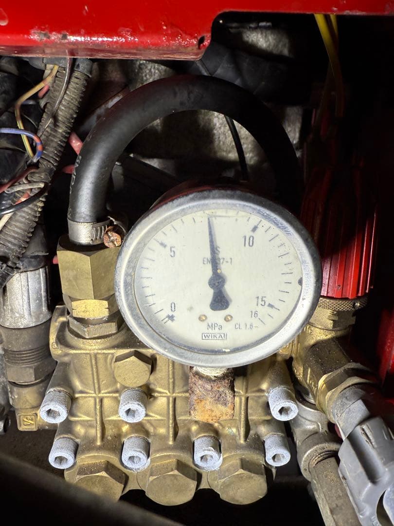 スーパー工業 高圧洗浄機 SEV-2108SSガソリンエンジンフルセット即使用可