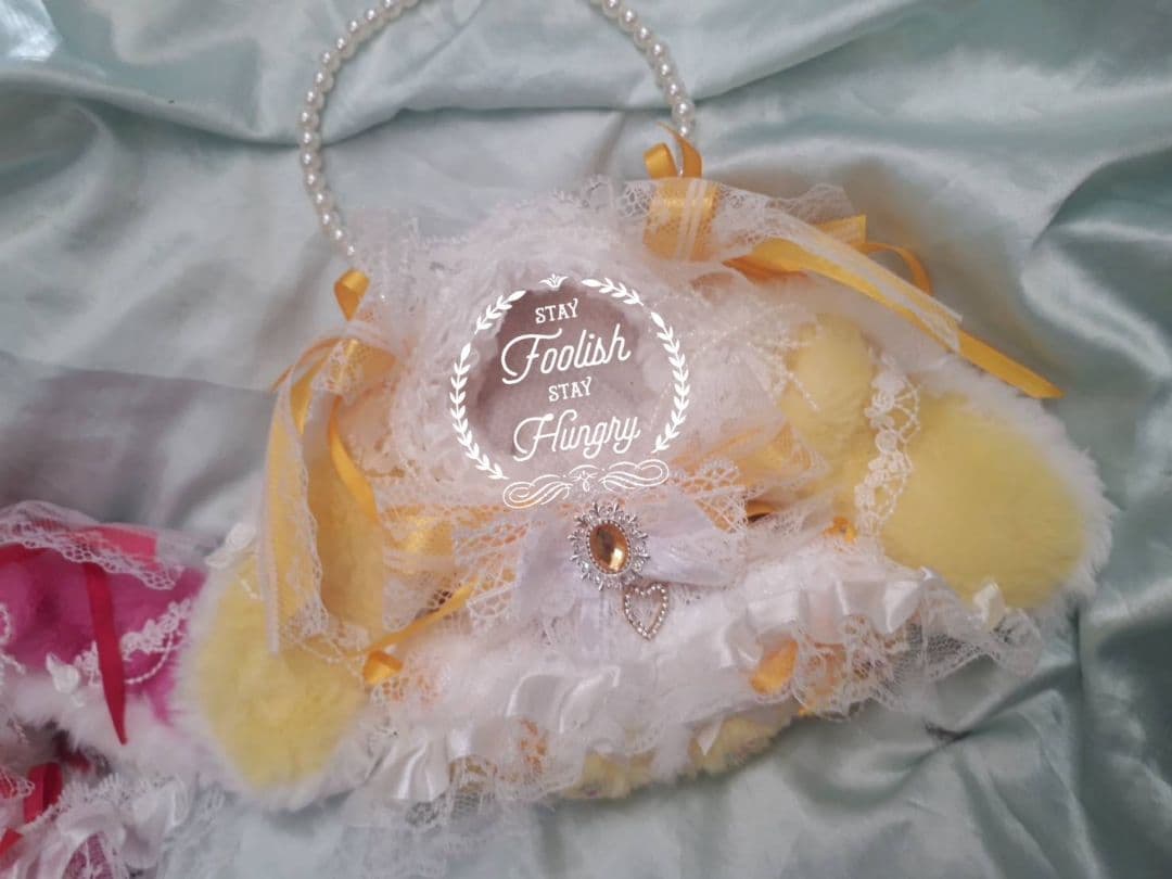 hina様　ぬい服ふわふわうさみみおすわり着ぐるみちびぐるみいつぬいにじぬい