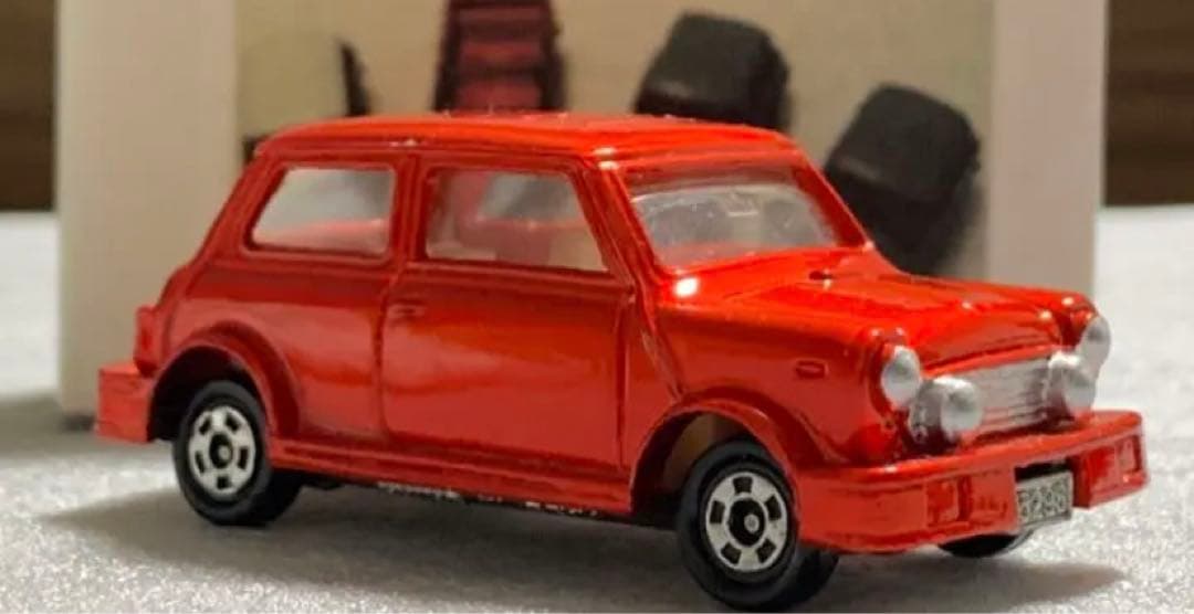 トミカ ミニクーパー トラフィック特注 ERAターボ メタリックレッド