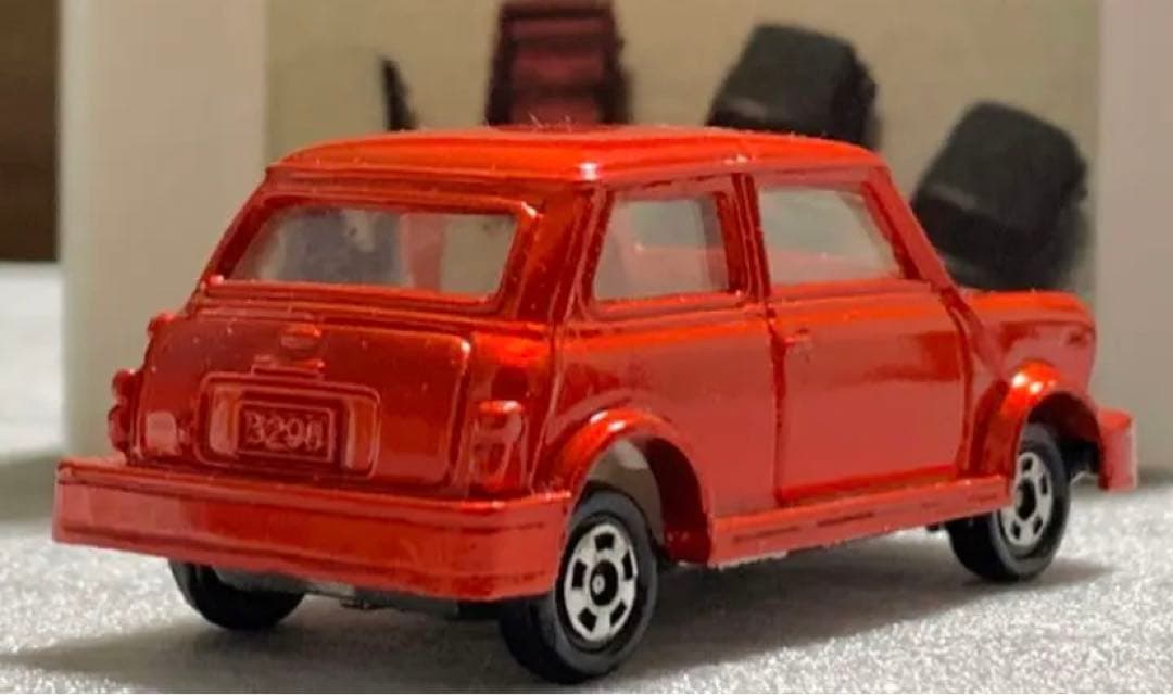 トミカ ミニクーパー トラフィック特注 ERAターボ メタリックレッド