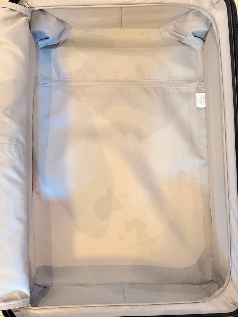 無印良品 白 アイボリー ハードキャリーケース104L 限定 スーツケース