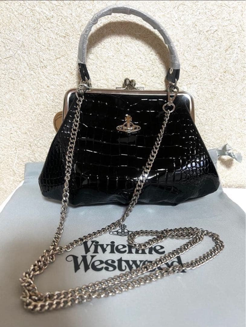 VIVIENNE WESTWOOD ショルダー付 ハンドバッグ グラニー
