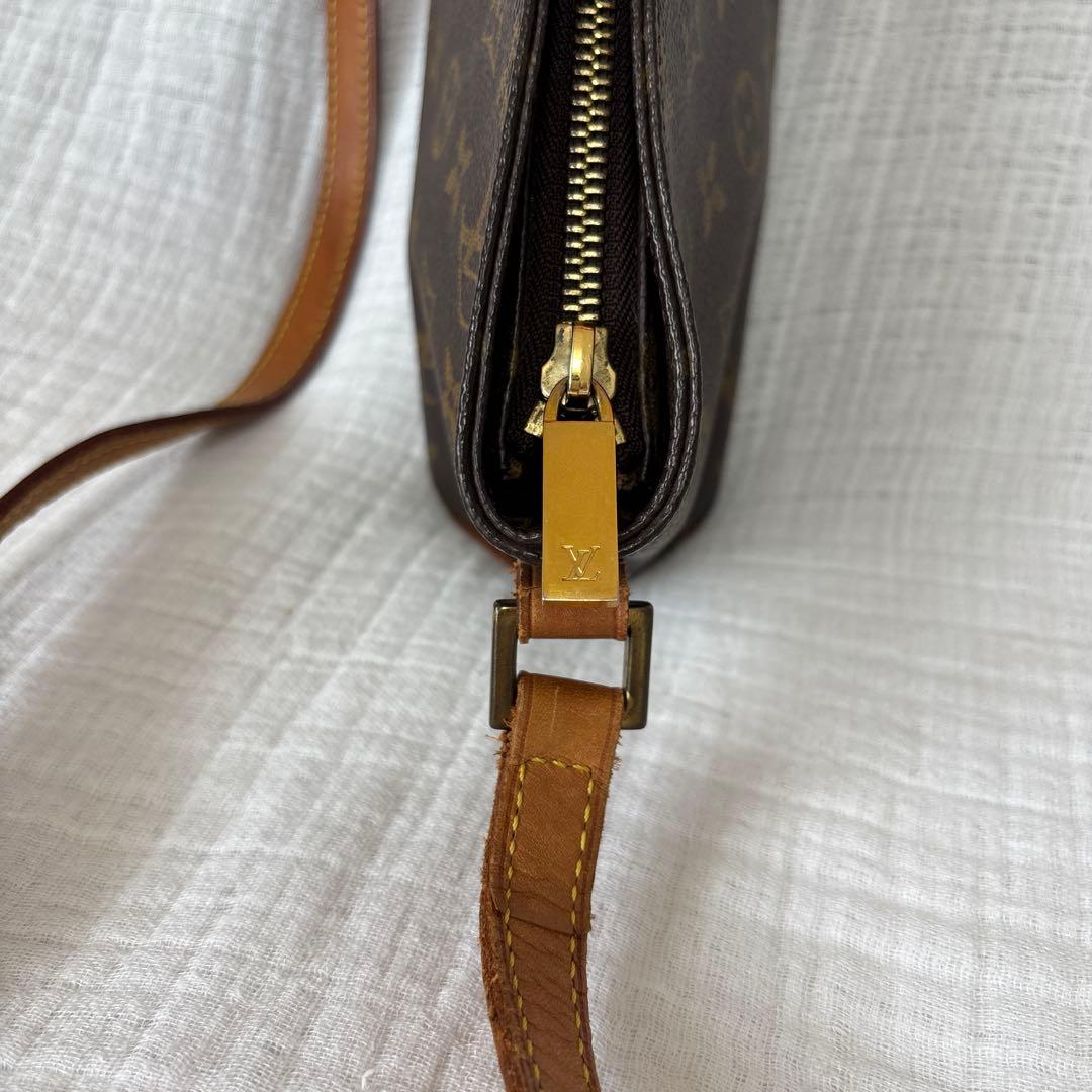 結衣ちゃんママ美品ルイ・ヴィトン モノグラム トロターショルダーバッグ