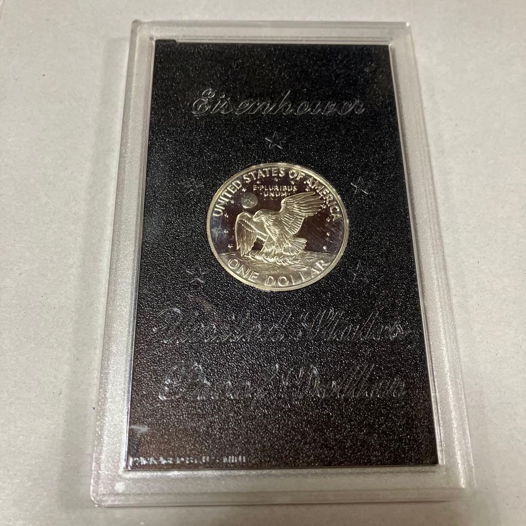 アメリカ　アイゼンハワー 1ドル　古銭　200周年　銀貨　slv400