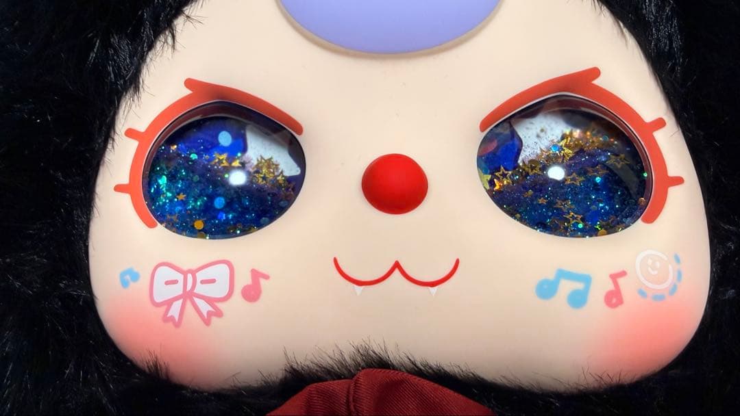 babythree 1000% 黒猫 ぬいぐるみ　ベイビースリー