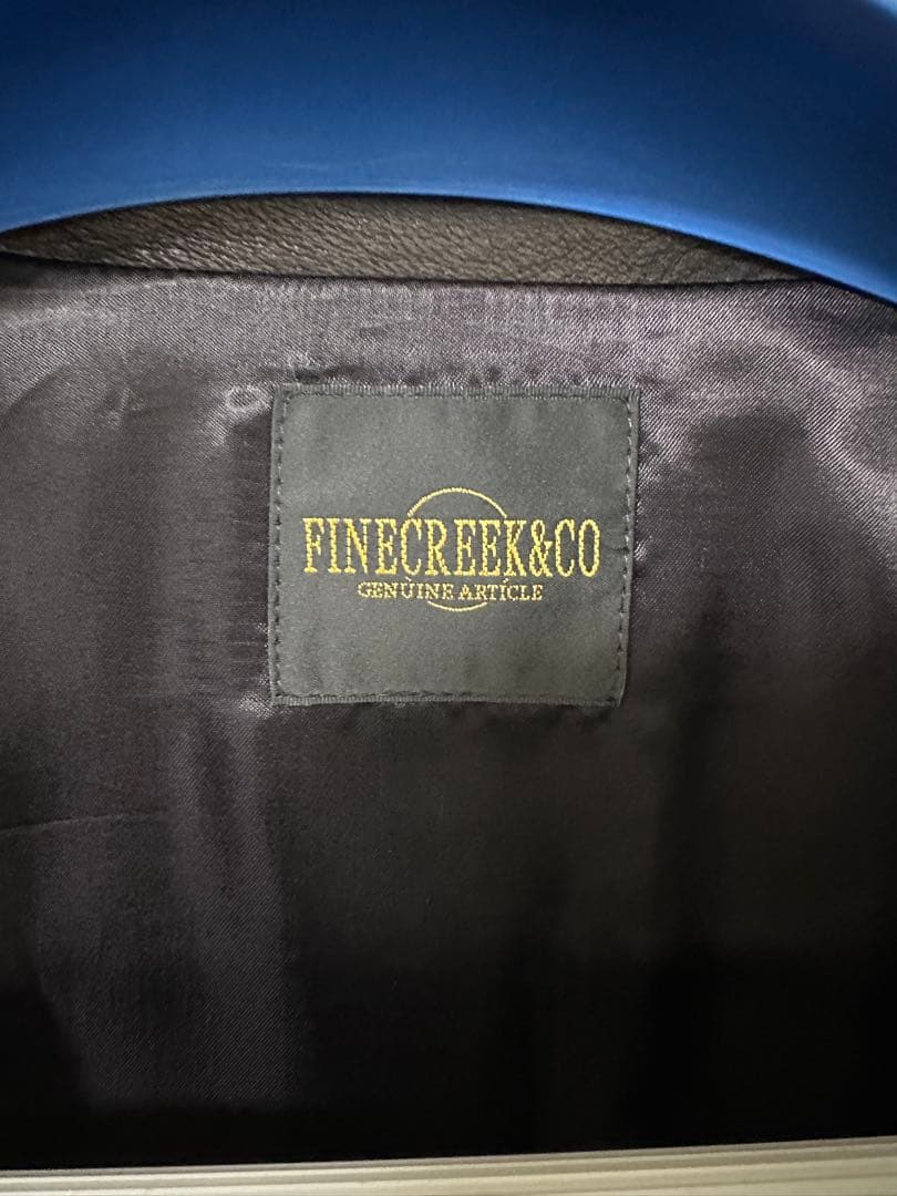 【未使用】FINE CREEK LEATHERS バド　ディアスキン　42サイズ