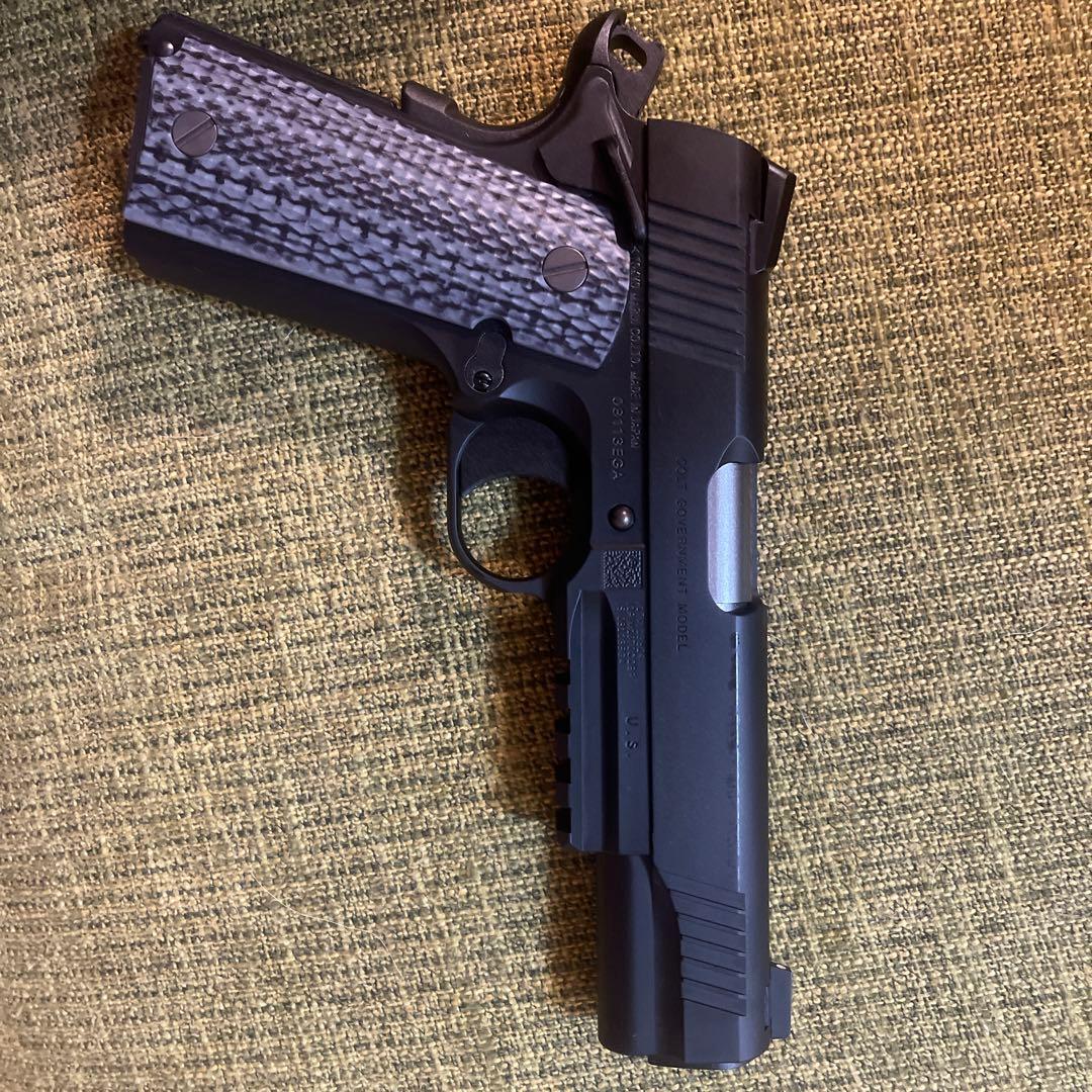 極美品　東京マルイM45A1 BLACK ガスガン　トイガン