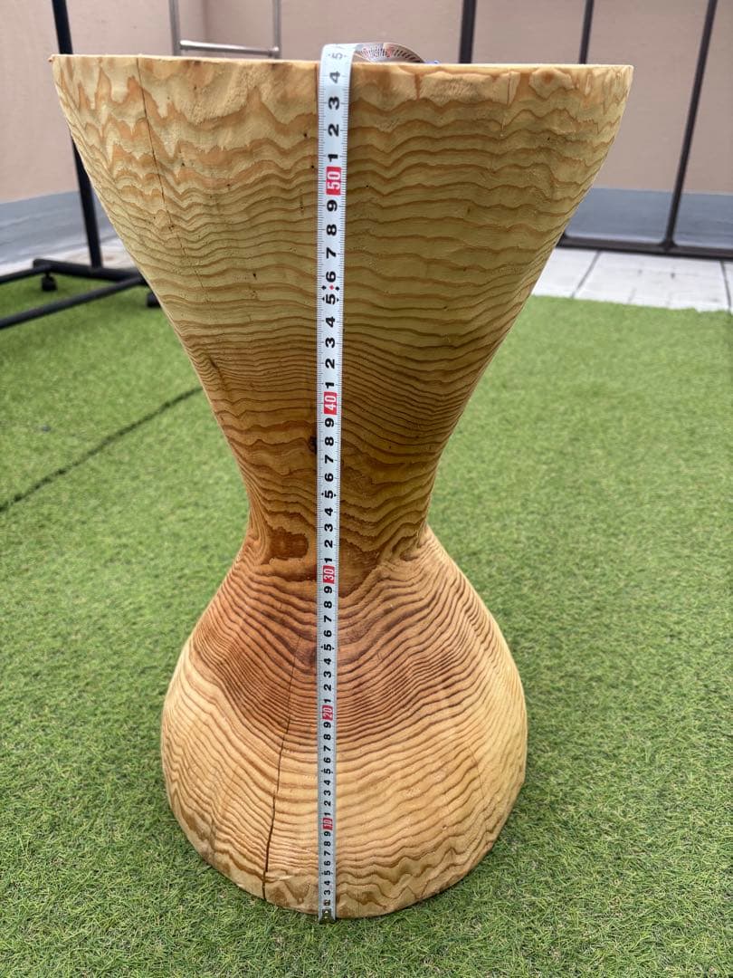 杉 丸太 椅子 スツール 高さ約54cm