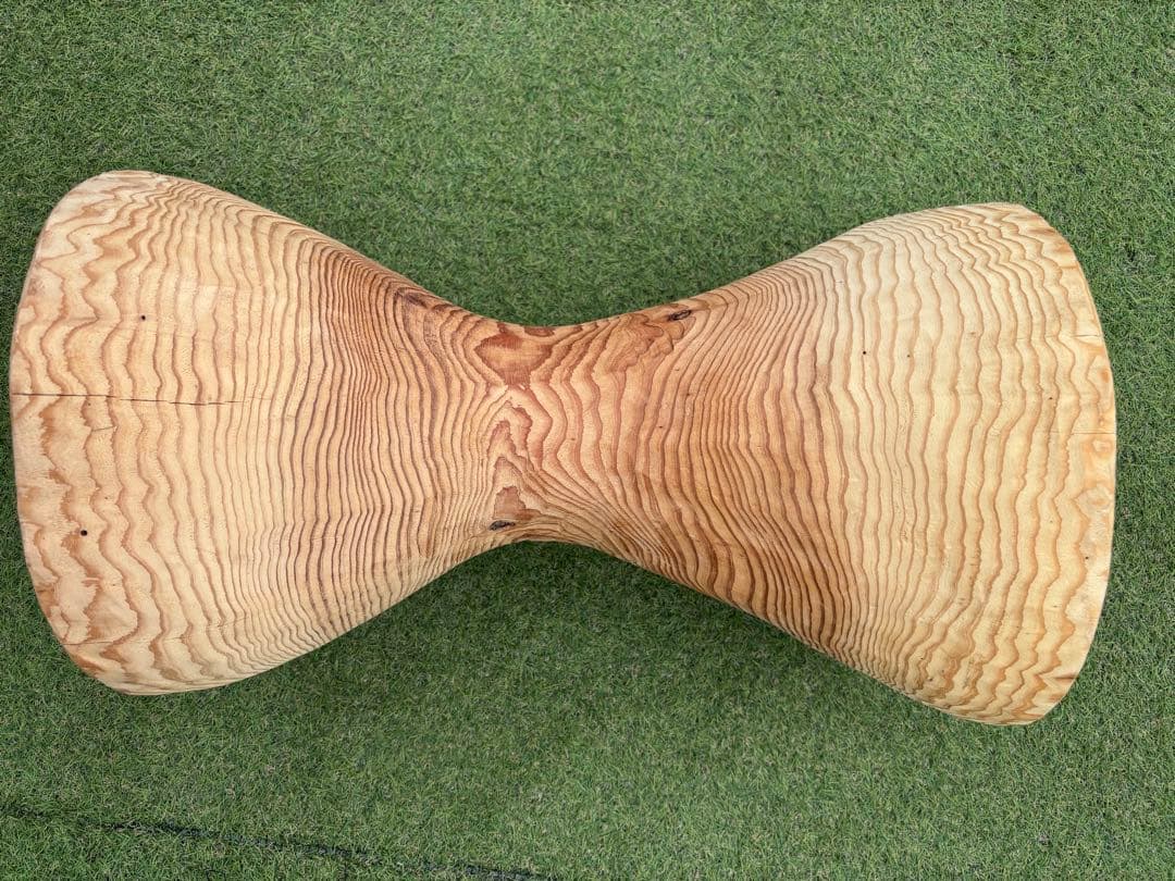 杉 丸太 椅子 スツール 高さ約54cm