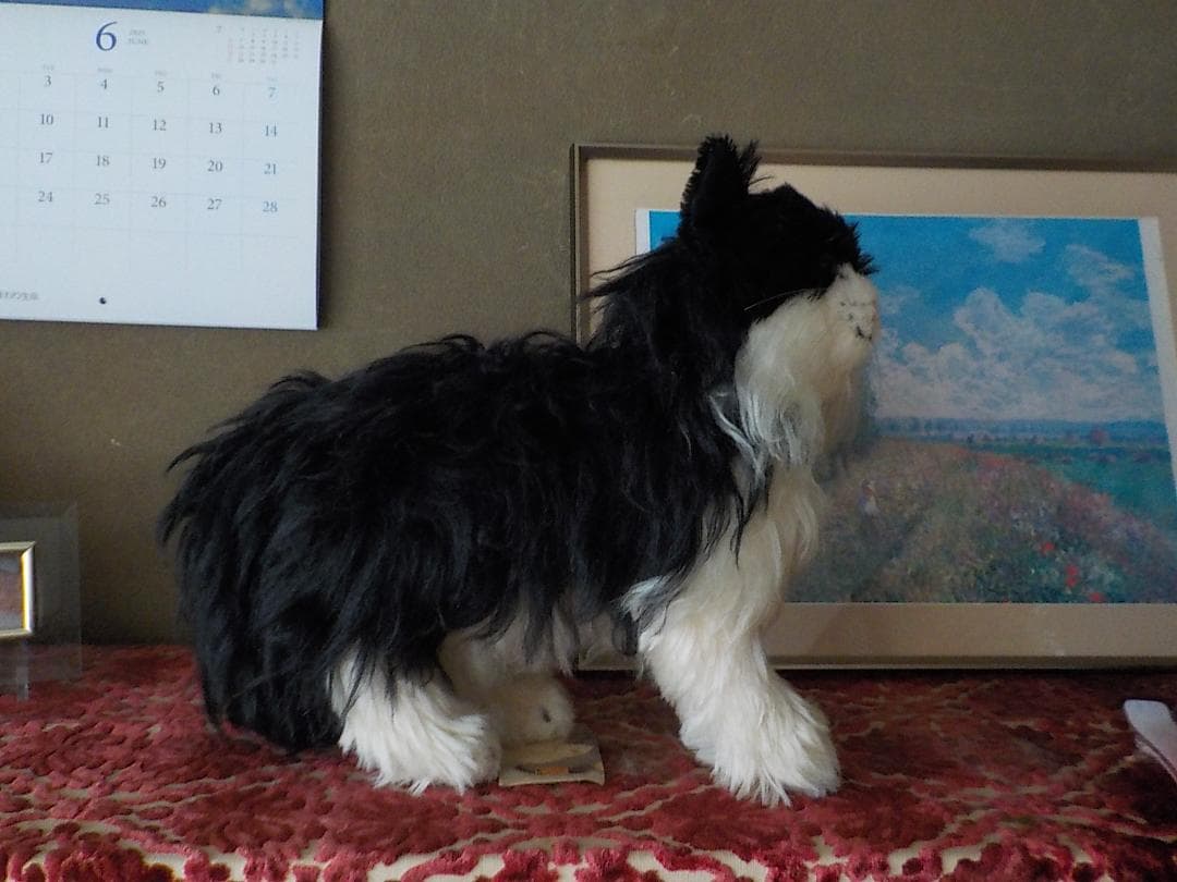 シュタイフ 猫 ぬいぐるみ アンティーク