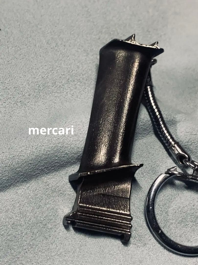 YS-11 ロールスロイスエンジン 高圧タービンブレード　キーホルダー飛行機部品