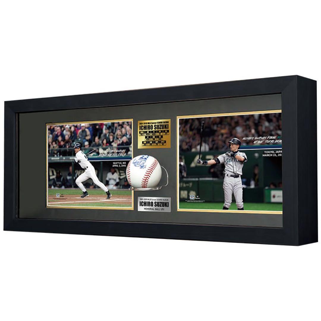 イチロー MLB 殿堂入り記念 直筆サインボール & フォトセット