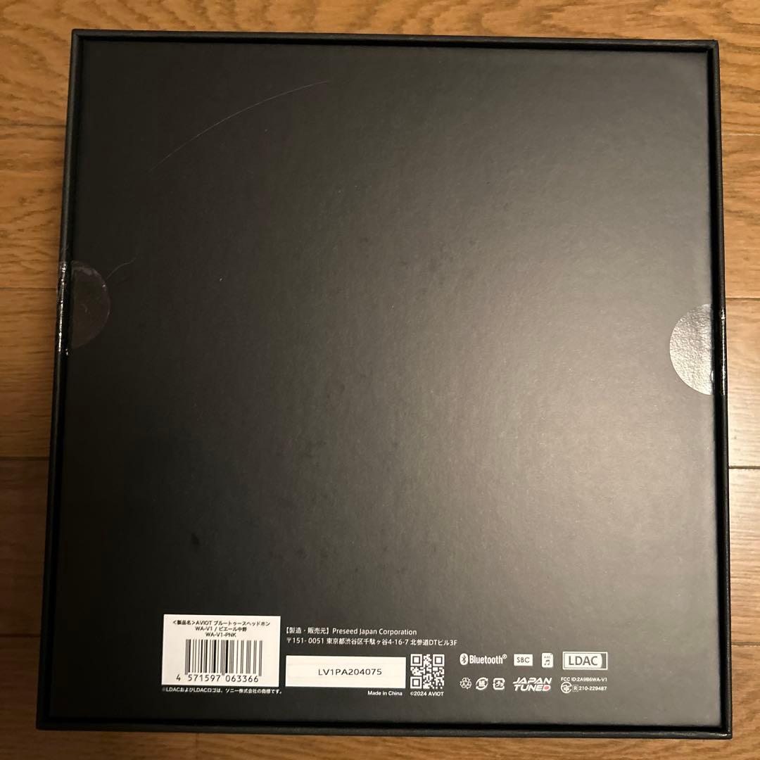 AVIOT PNK WA-V1-PNKヘッドホン