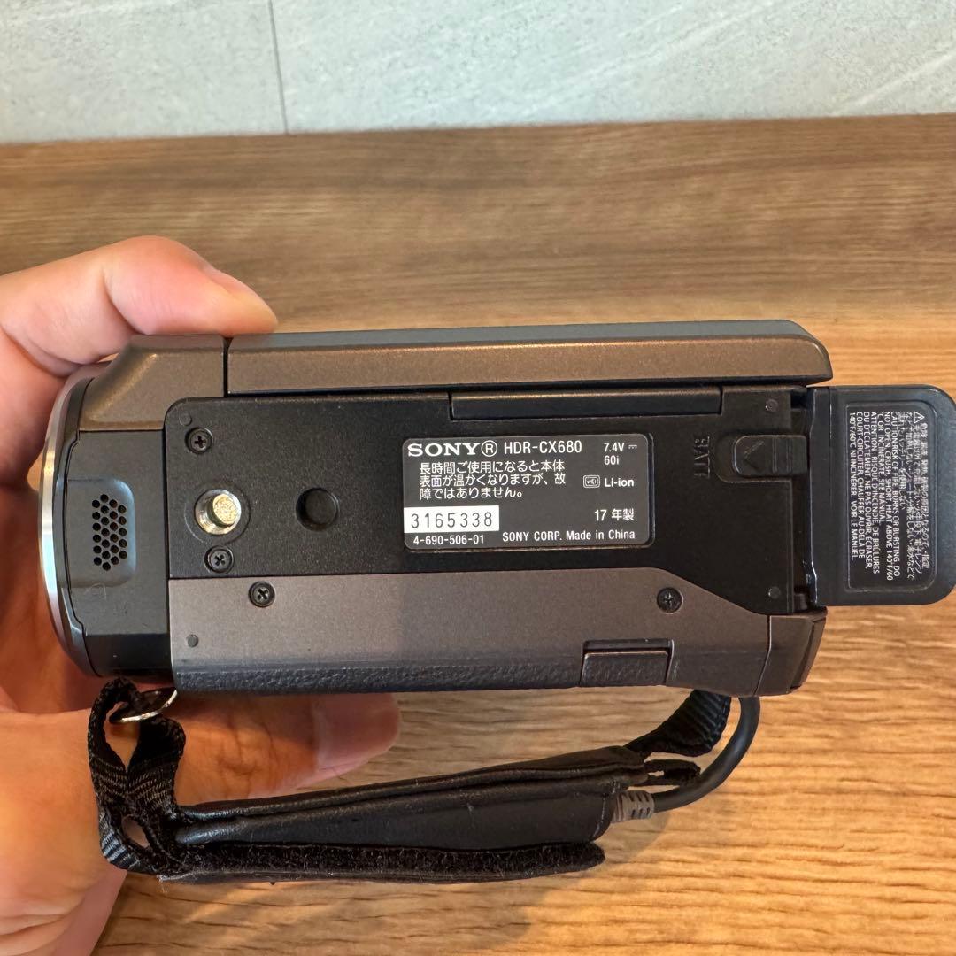 SONY HDR-CX680 ハンディカム ブロンズブラウン