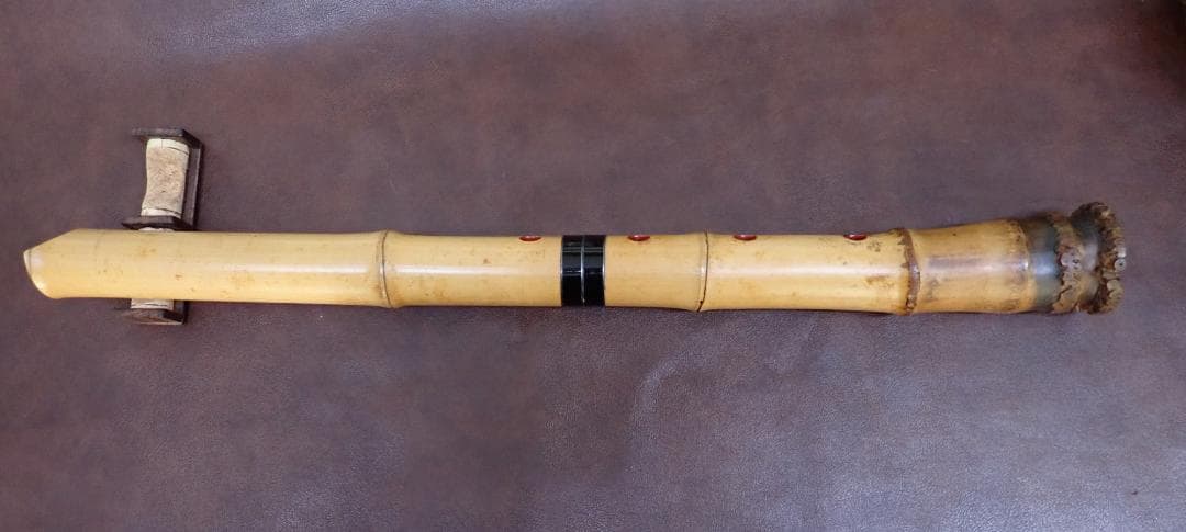 尺八 深水銘 都山流 一尺八寸 長さ約54.5センチ 重さ約484グラム