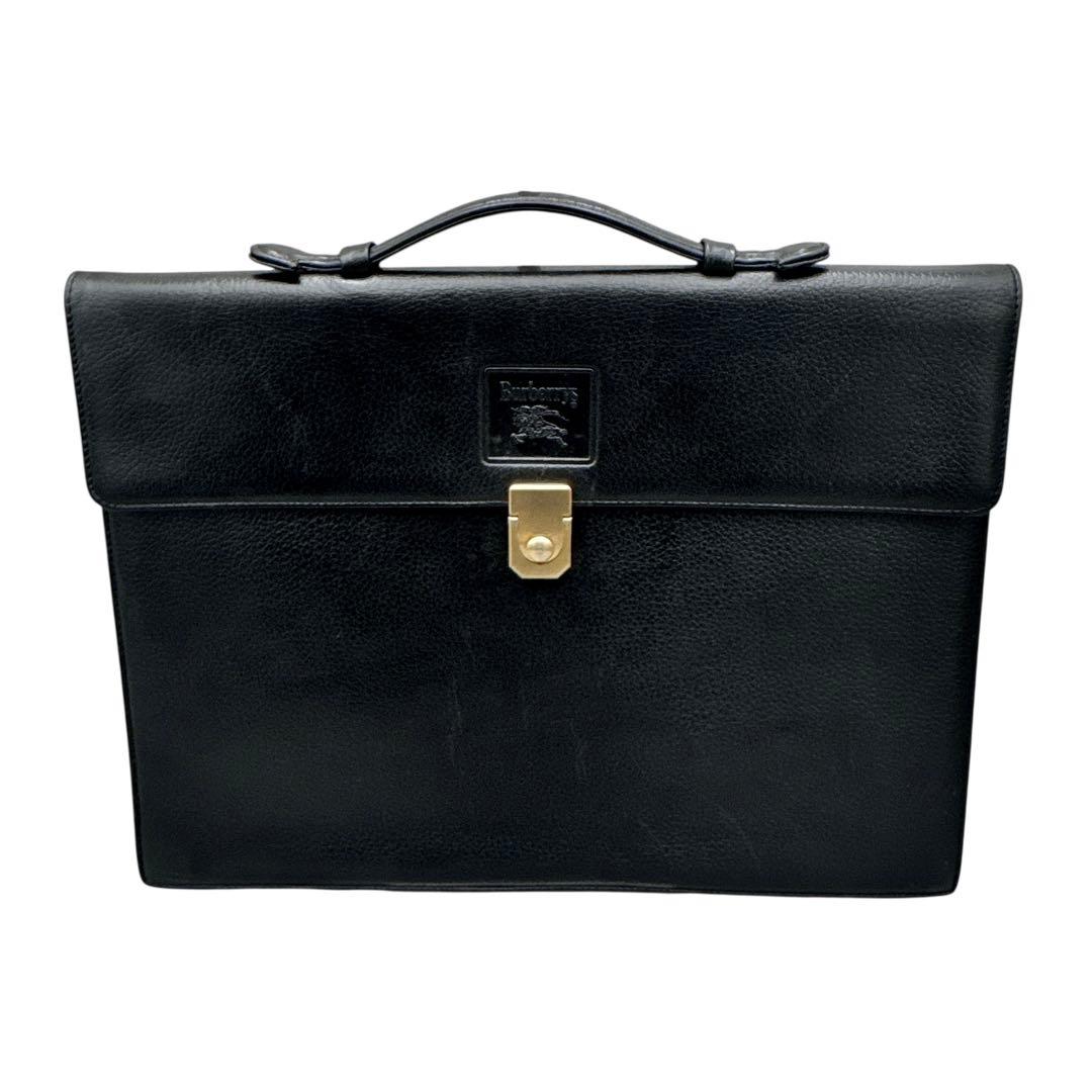 バッグ Burberry Shadow Horse Briefcase Black